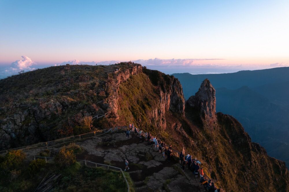 Lever de soleil au Piton Maïdo La Réunion