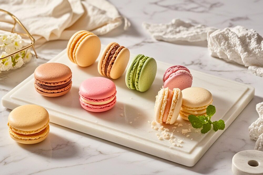 Macarons, mignardises typiquement françaises