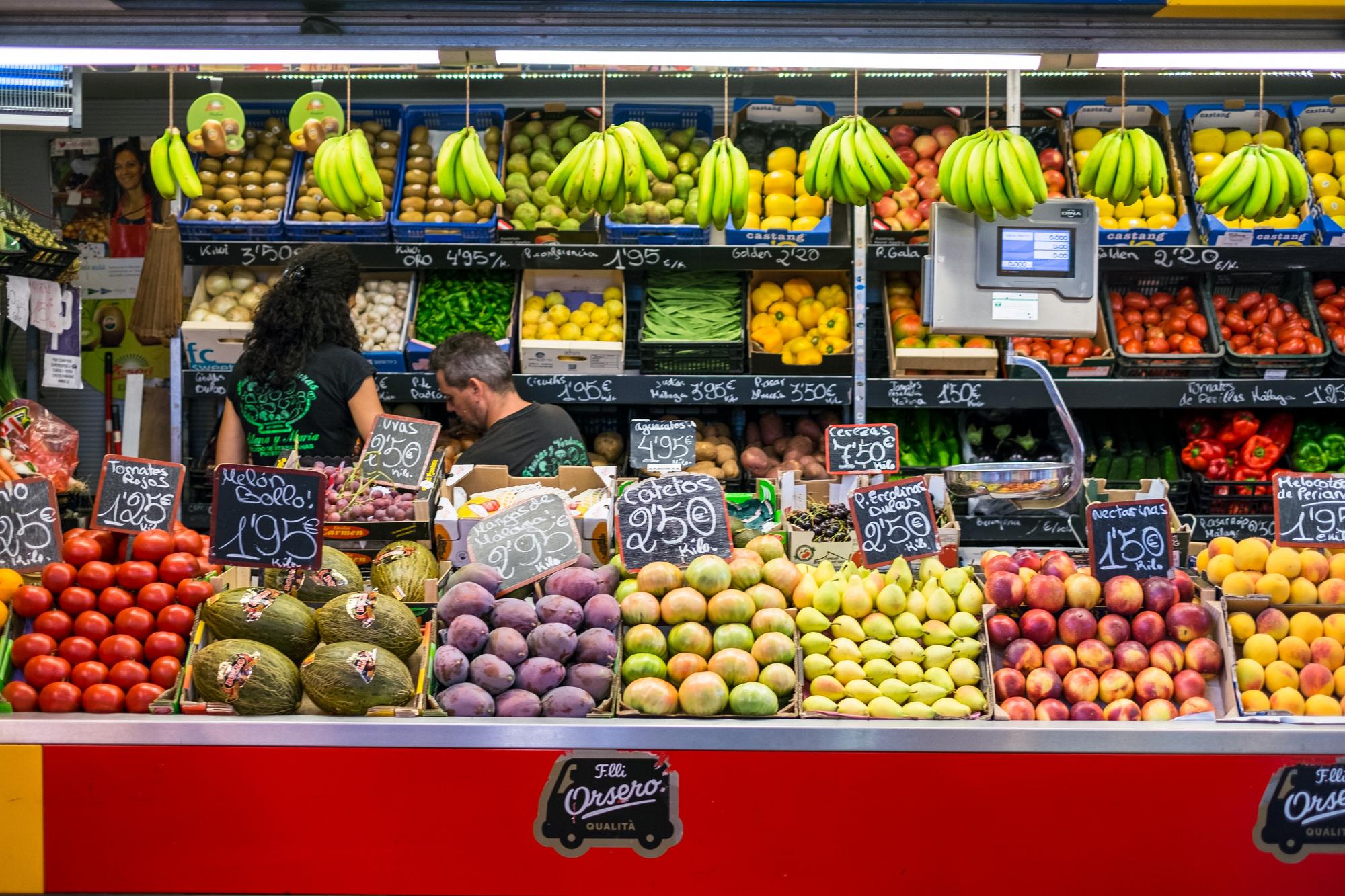 Marché d’Atarazanas à Malaga