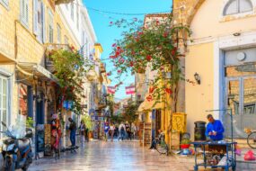 Nauplie dans le Péloponnèse en Grèce