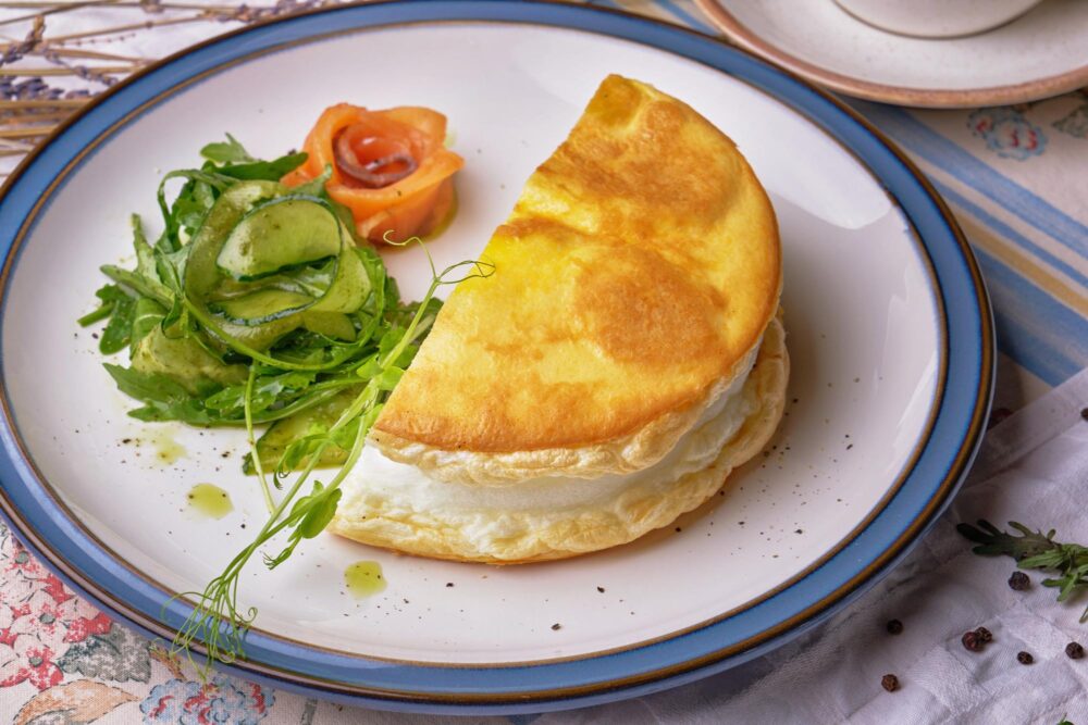Omelette de la mère Poulard, spécialité culinaire normande