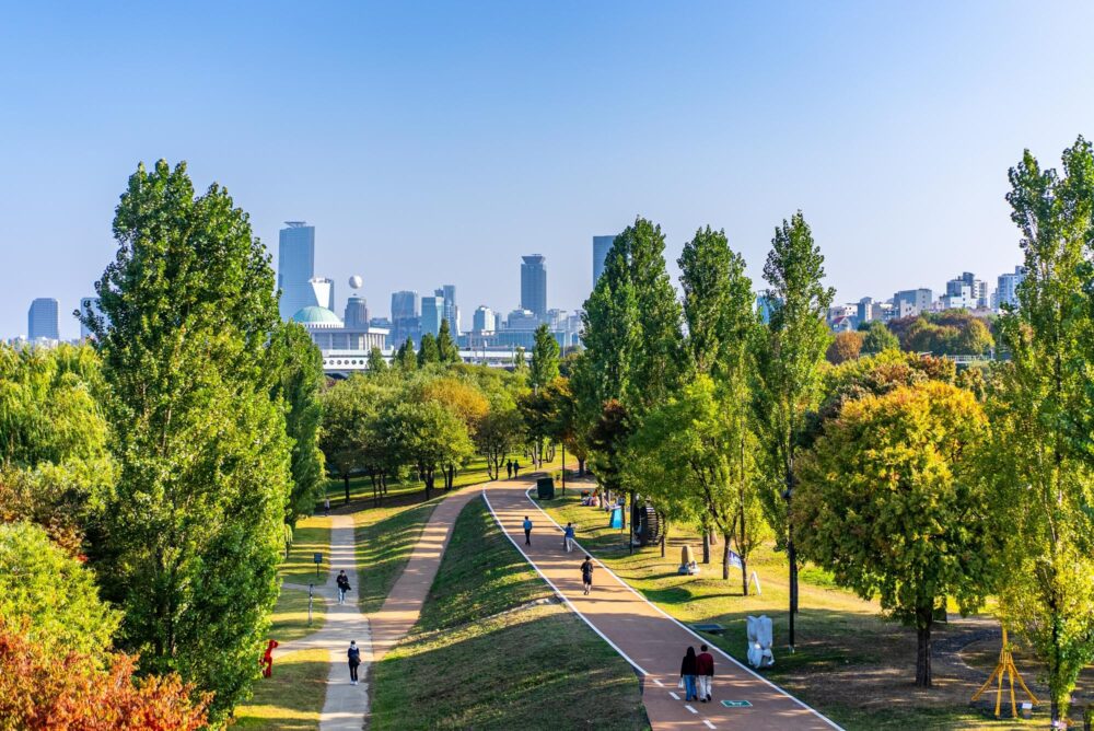 Parc de Seonyudo à Séoul
