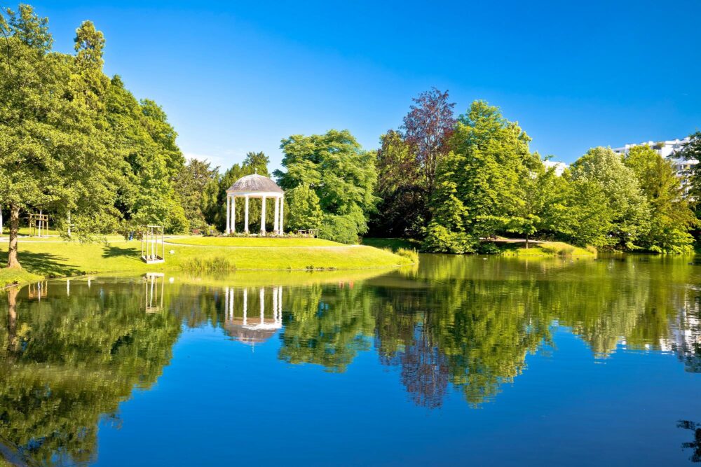 Parc de l’Orangerie à Strasbourg