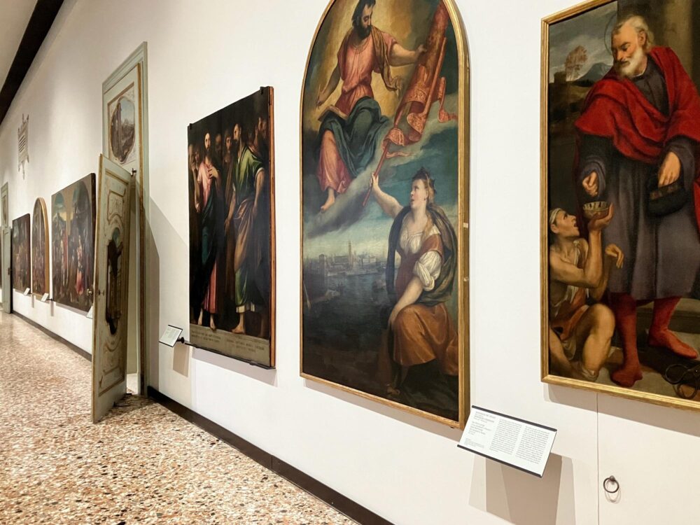 Peintures à la Galleria dell'Accademia à Venise