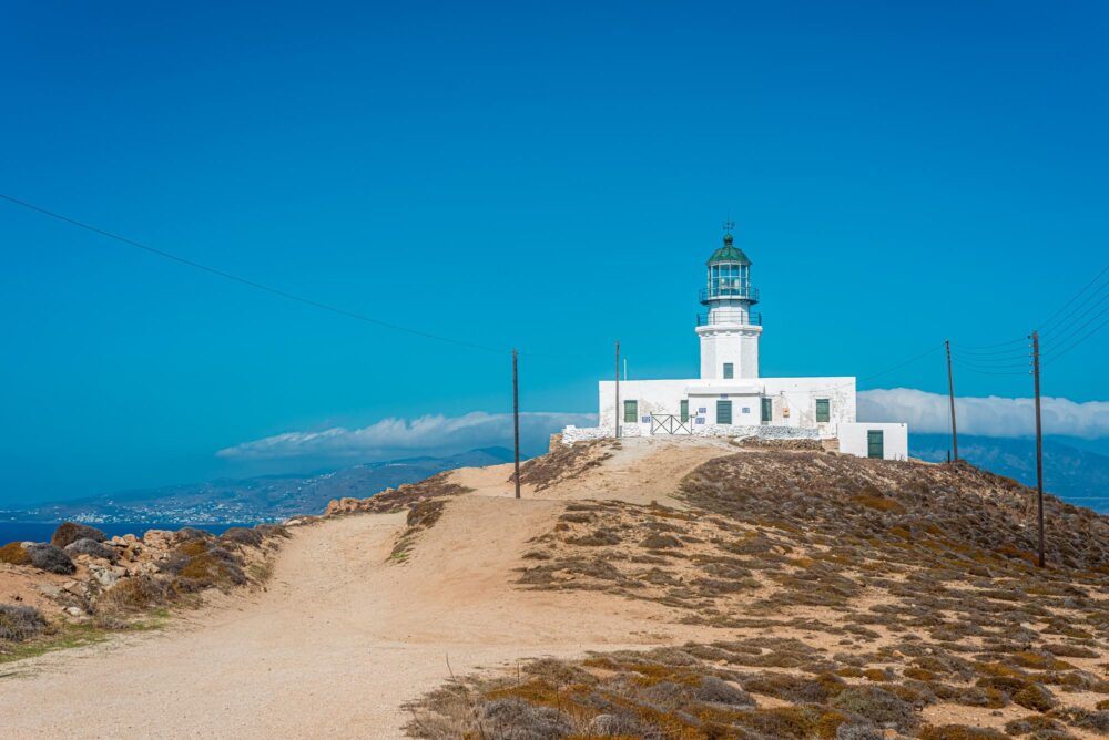 Phare d’Armenistis à Mykonos
