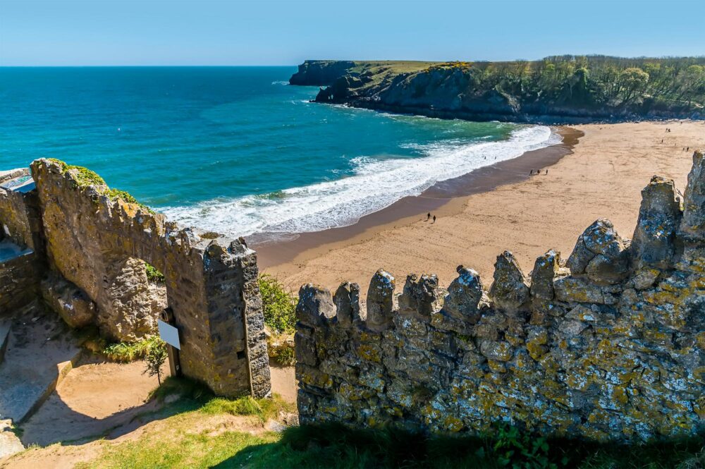 Plage de Barafundle, Pays de Galles