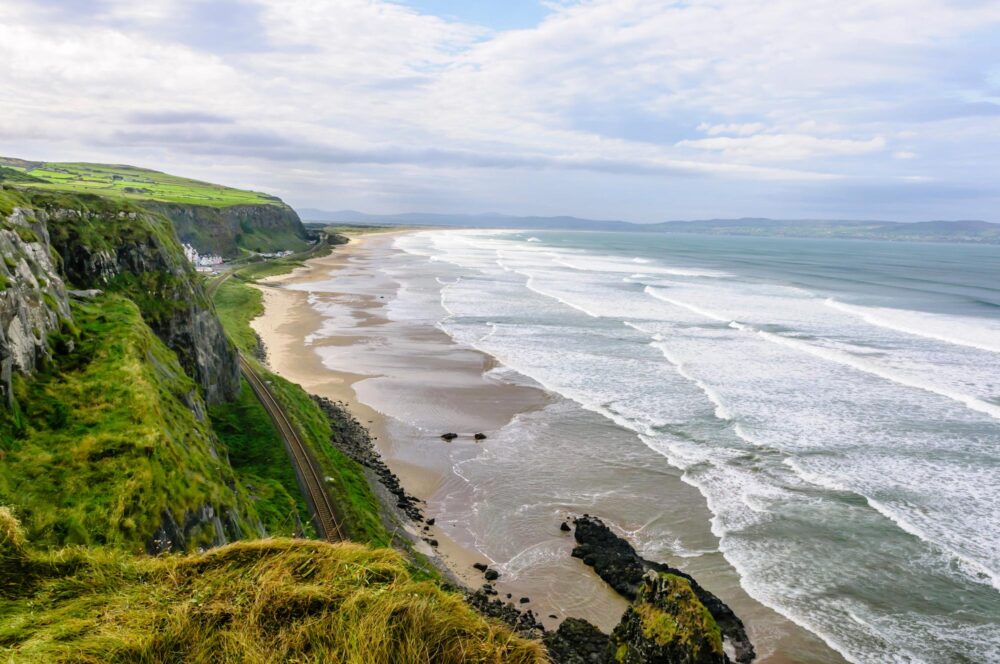 Plage de Downhill, Irelande du Nord