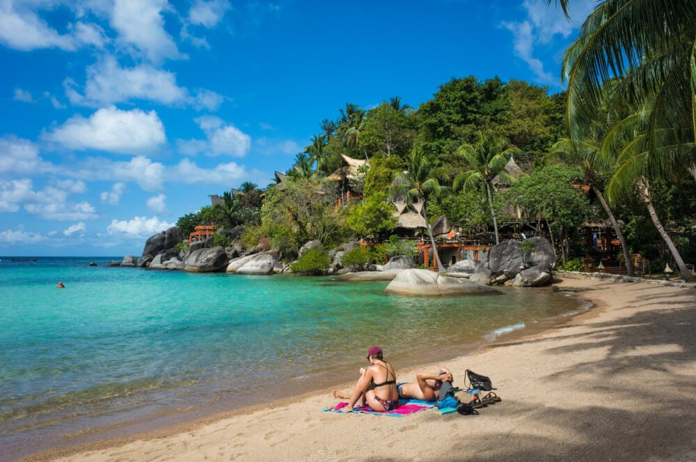Plage de Sairee Beach à Koh Tao