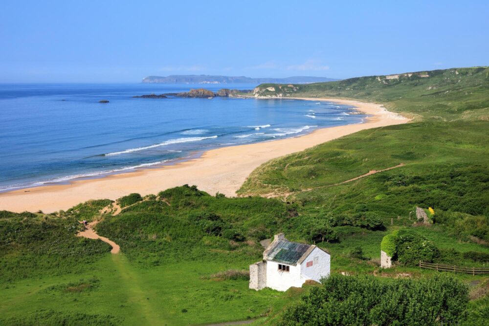Plage de White Park Bay, Irelande du Nord