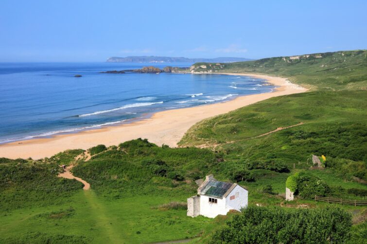 Plage de White Park Bay, Irelande du Nord