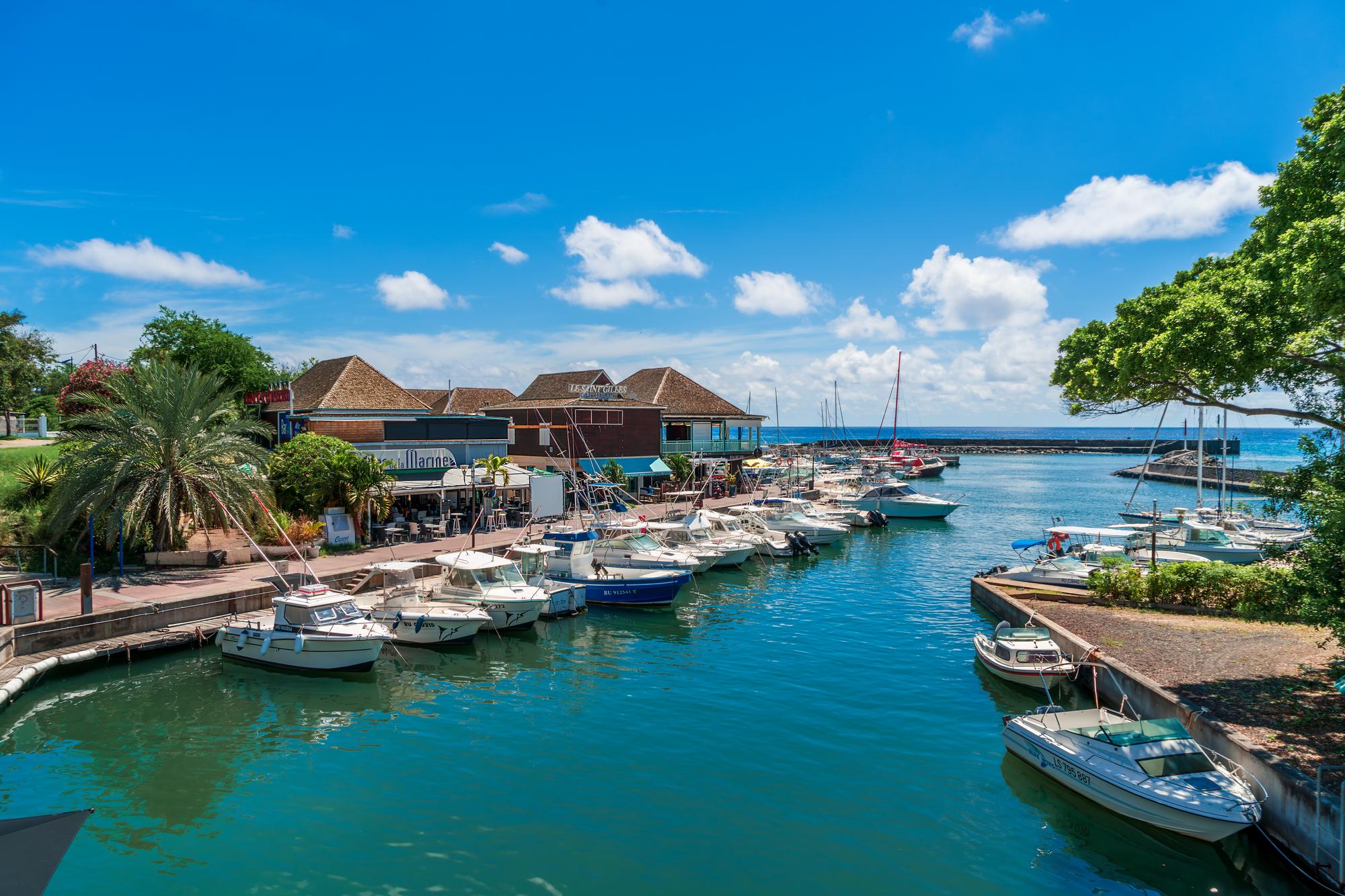 Port de Saint-Gilles-les-Bains à La Réunion
