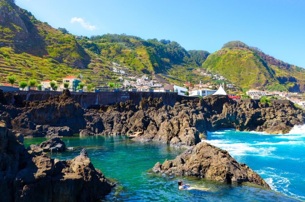 Porto Moniz, Madère