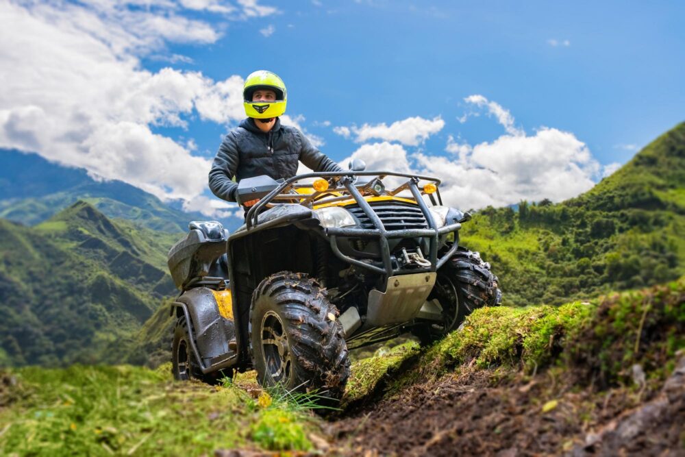 Quad en montagne