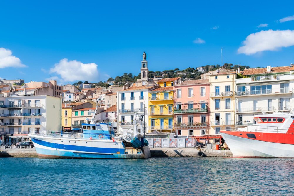 Quai du centre-ville de Sète