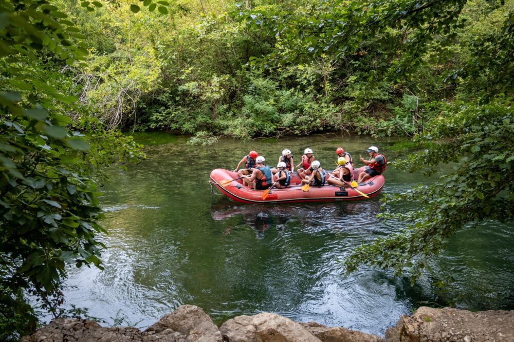 Rafting sur la rivière Cetina