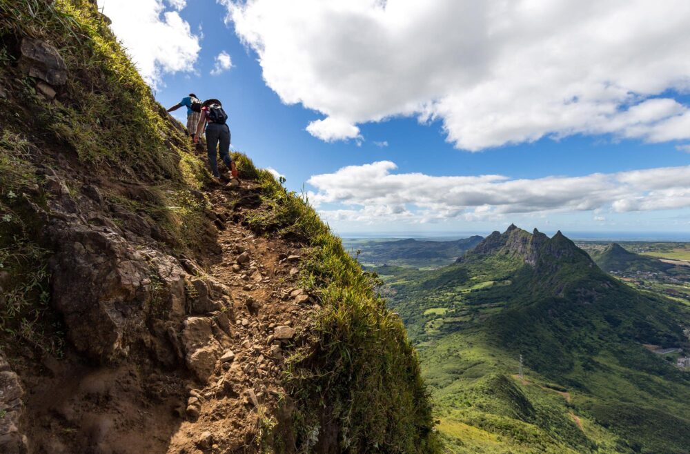 Randonnée à l'Île Maurice sur la Montagne du Pouce