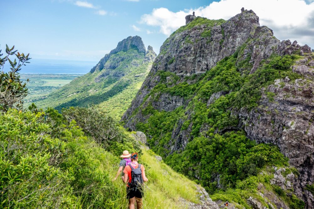 Randonnée des Trois Mamelles à l'Île Maurice