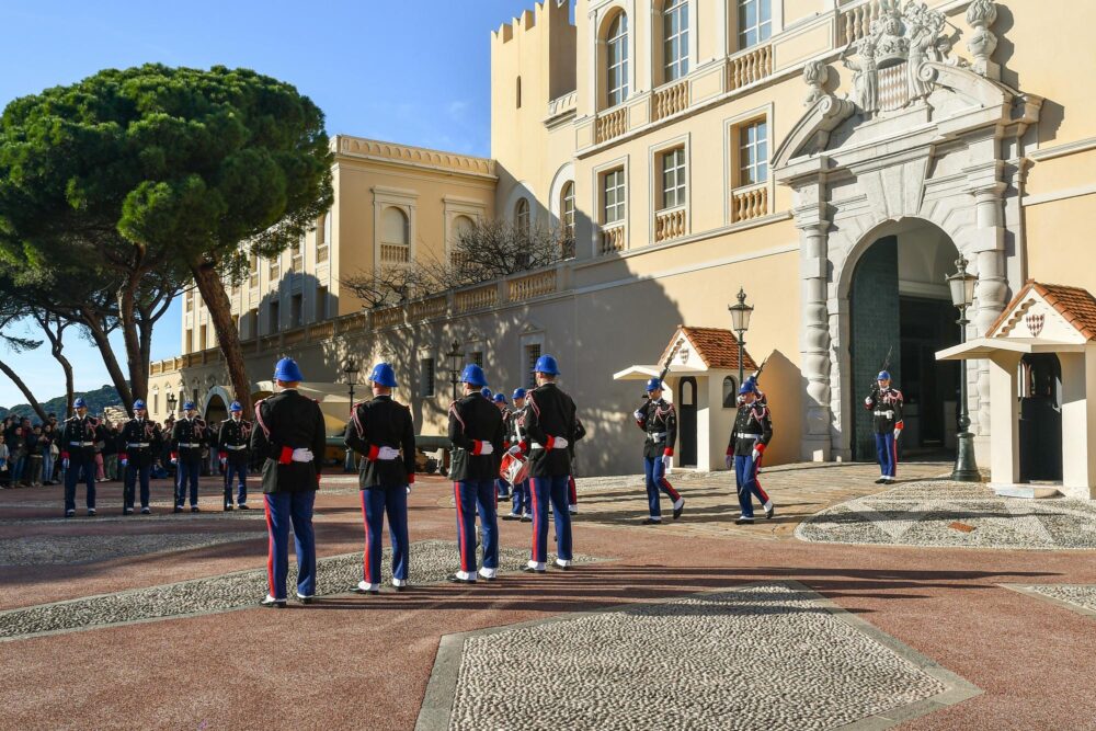 Relève de la Garde à Monaco