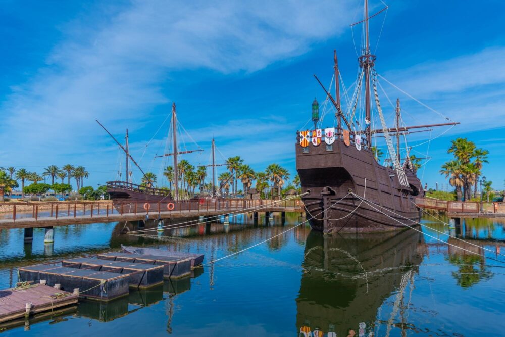 Répliques des navires de Christophe Colomb