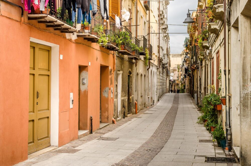 Rue du quartier Villanova, Cagliari