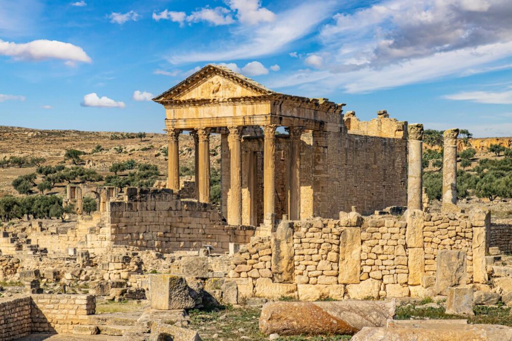 Ruines de Dougga, Tunisie