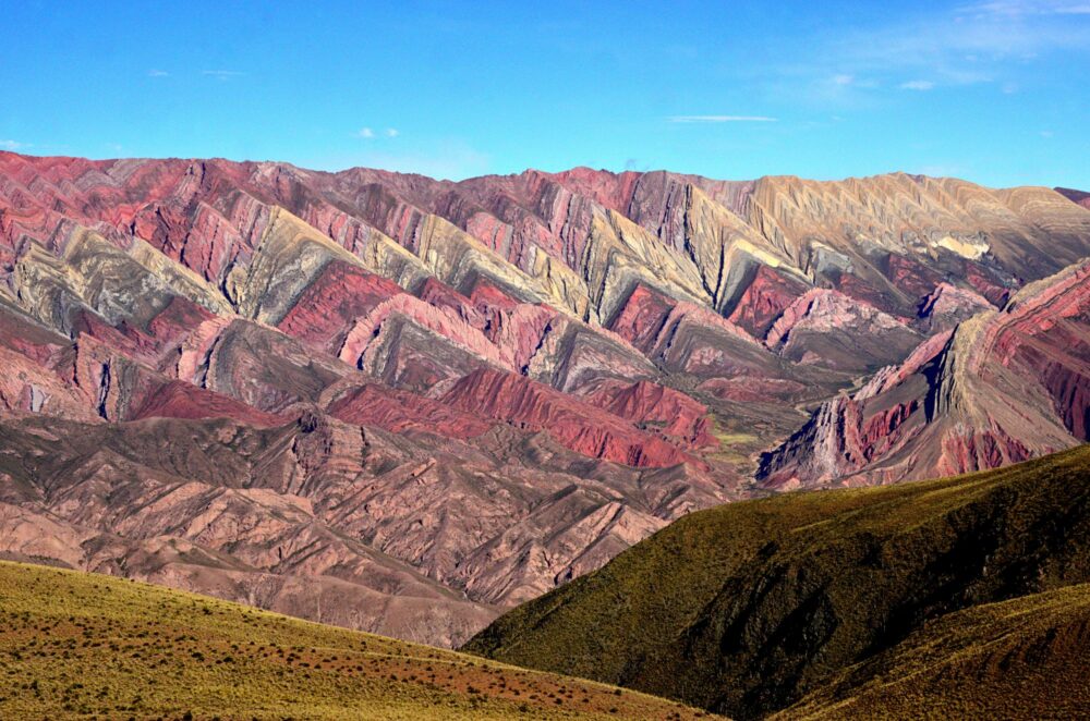 Serranía de Hornocal, montagne aux 14 couleurs en Argentine
