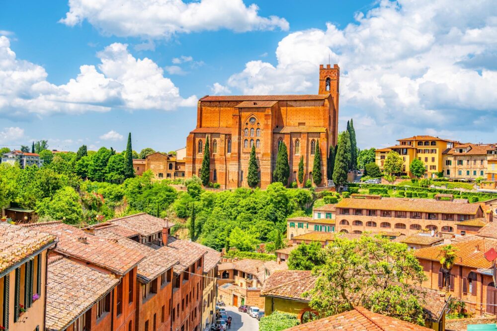 Sienne en Toscane, Italie