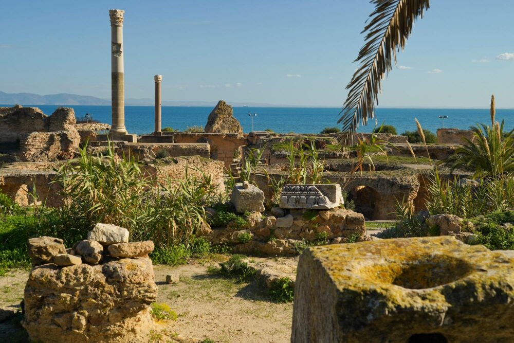 Site archéologique de Carthage, Tunisie