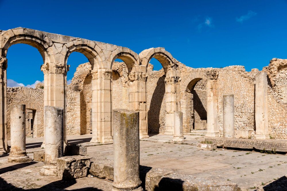 Site archéologique de Makthar, Tunisie
