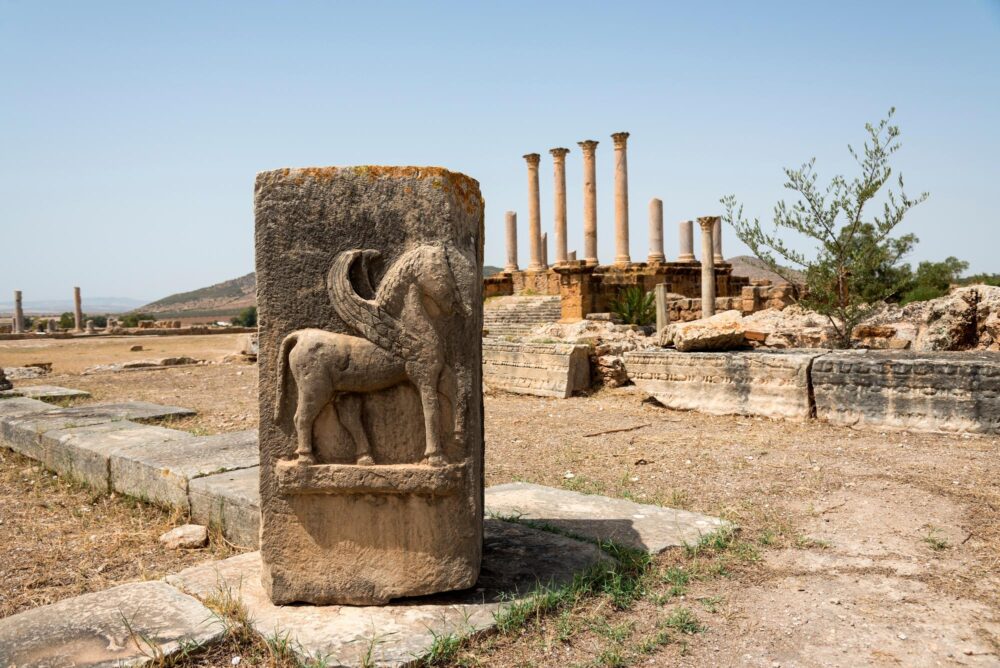 Site archéologique de Thuburbo Majus, Tunisie