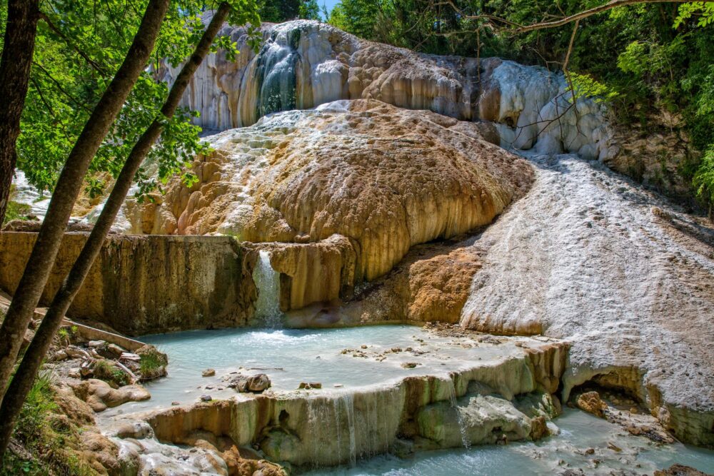 Sources Bagni San Filippo en Toscane