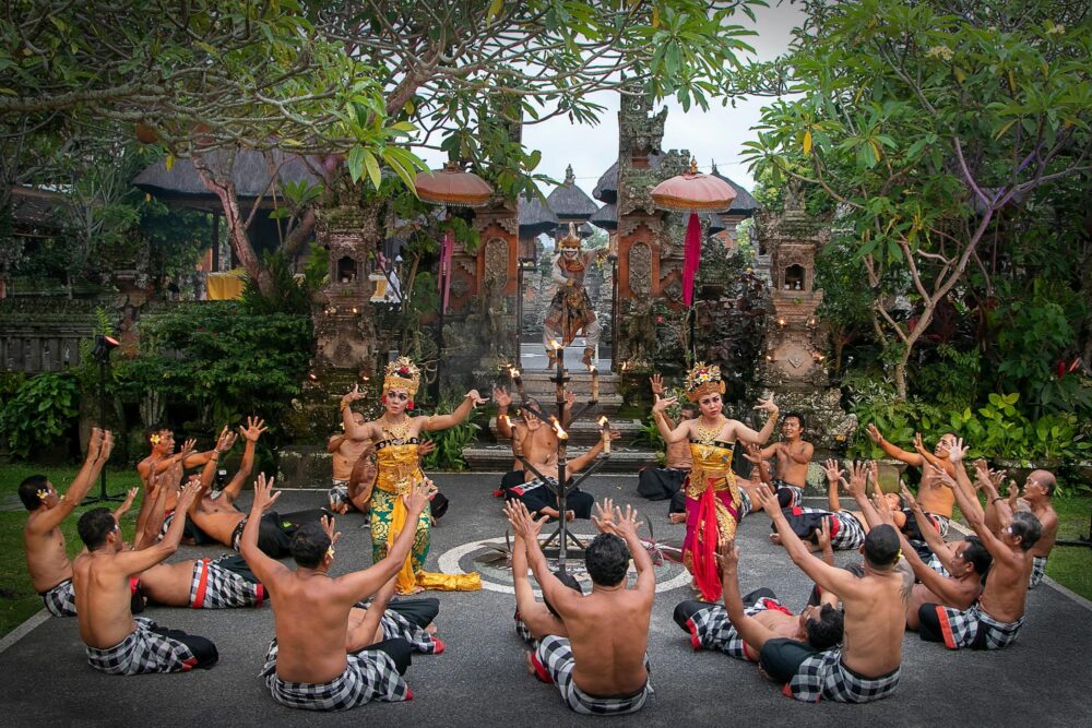 Spectacle de danse Kecak à Bali