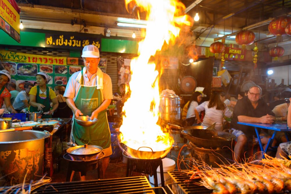 Street food à Bangkok