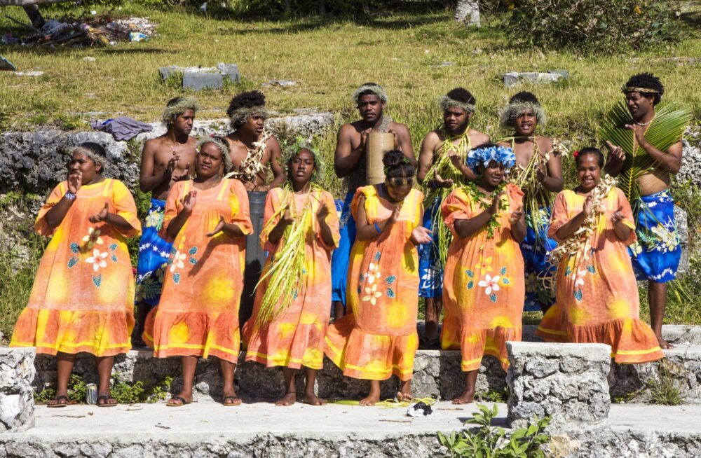 Tribu kanak sur l'île de Lifou