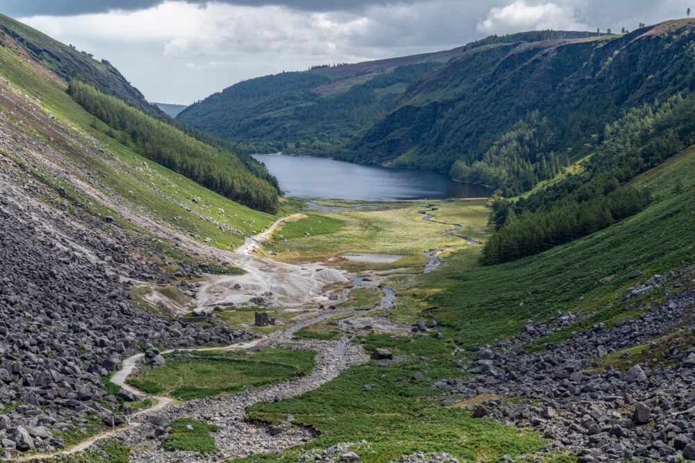 Vallée de Glenealo en Irlande