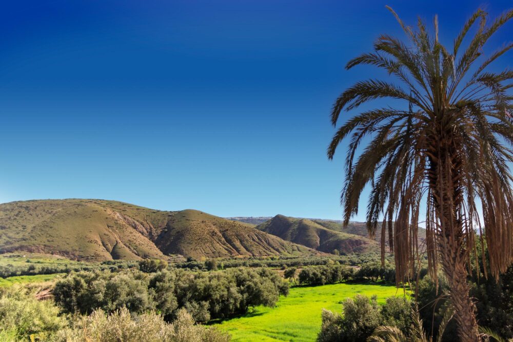 Vallée de l'Ourika près de Marrakech, Maroc