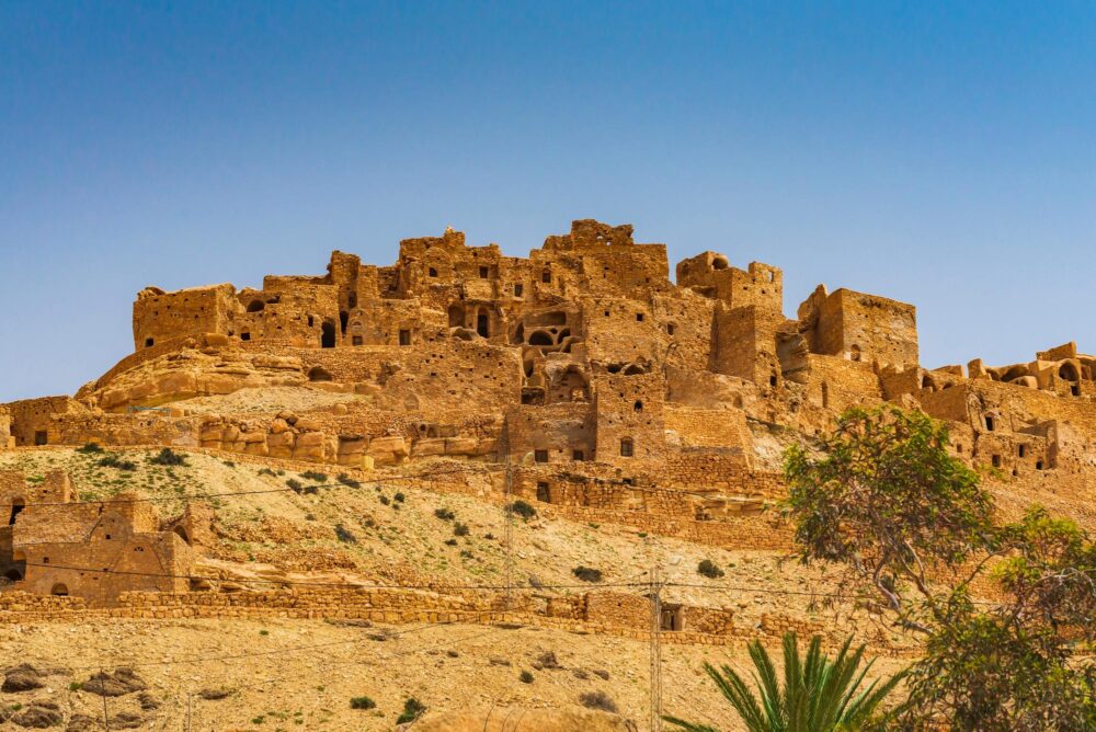 Village de Chenini, Tunisie