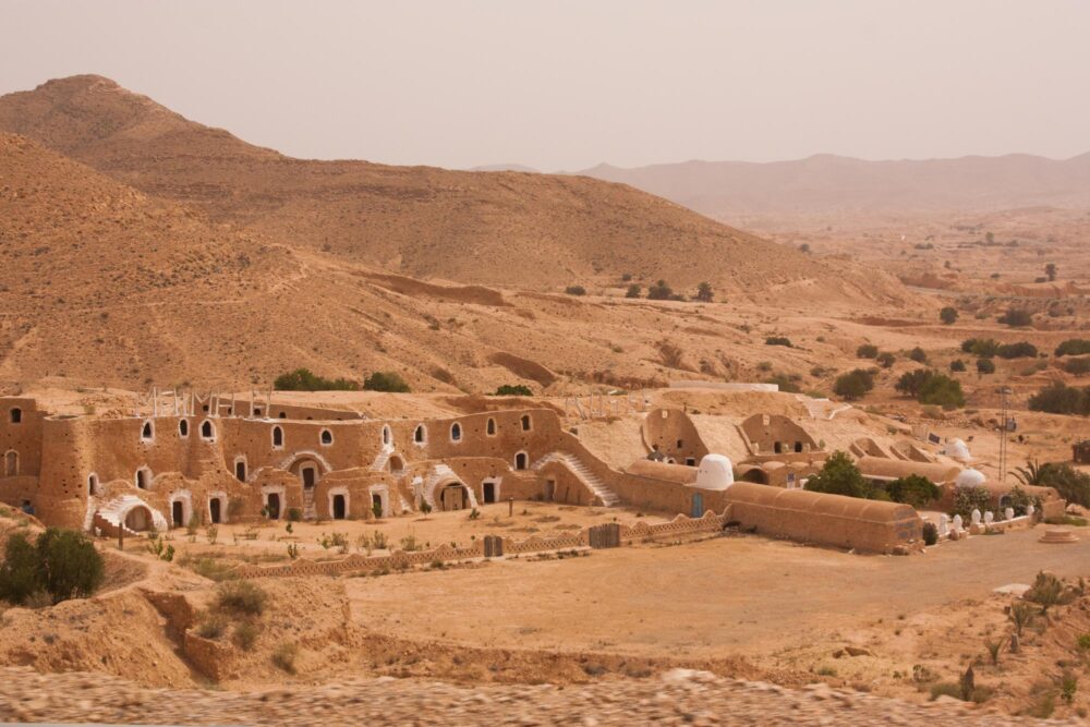 Village de Matmata, Tunisie