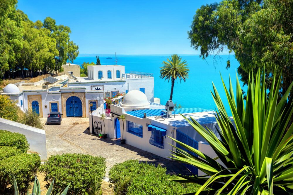 Village de Sidi Bou Saïd, Tunisie