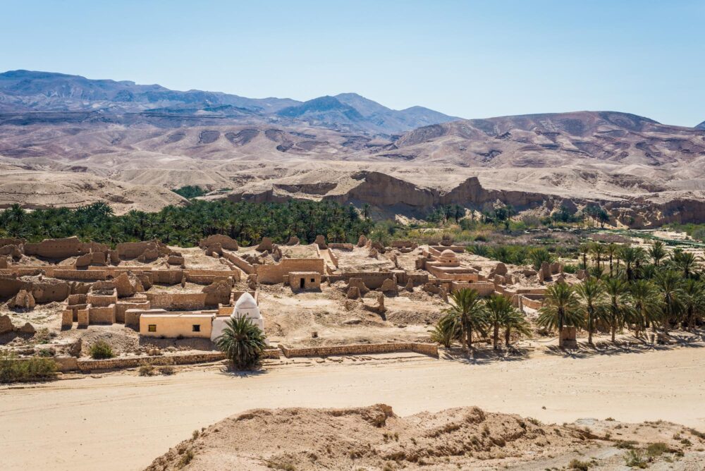 Village de Tamerza, Tunisie