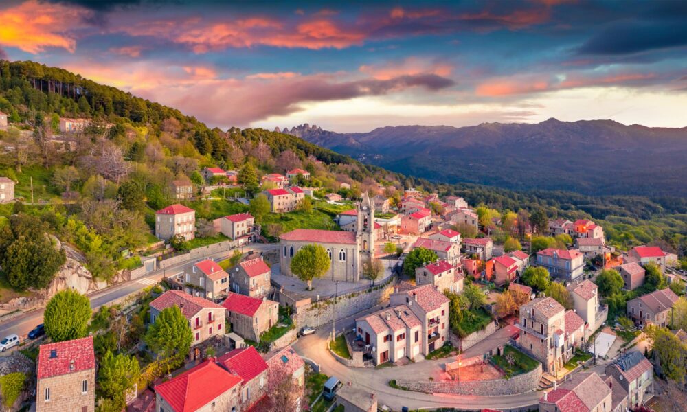 Village de Zonza, Corse-du-Sud