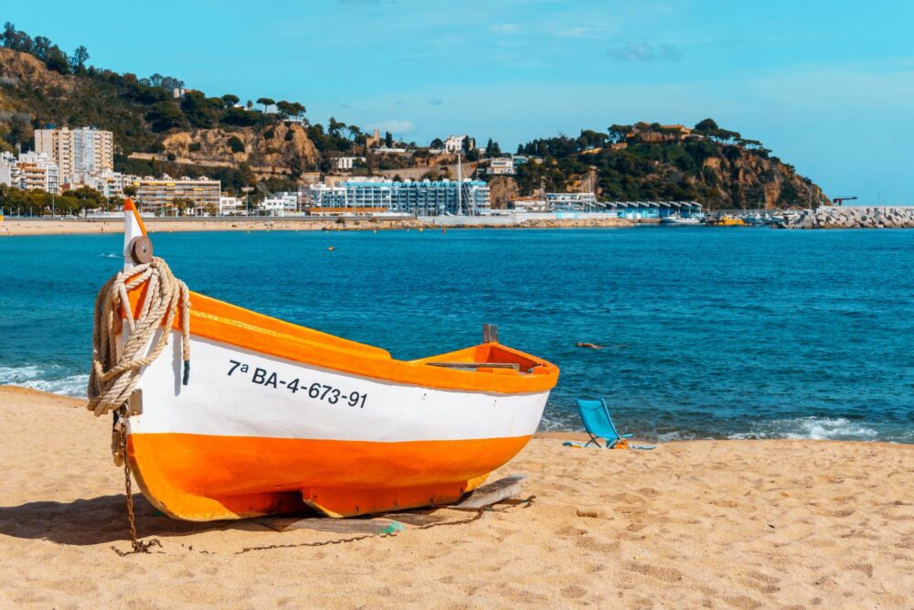 Ville côtière de la Costa Brava