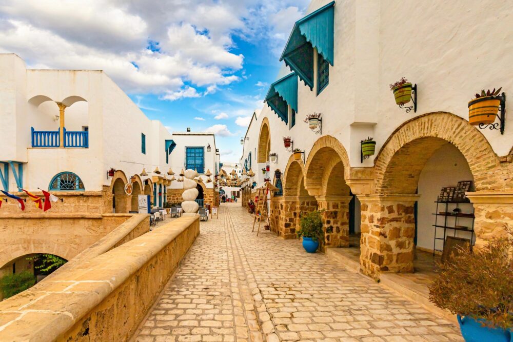 Ville de Hammamet, Tunisie