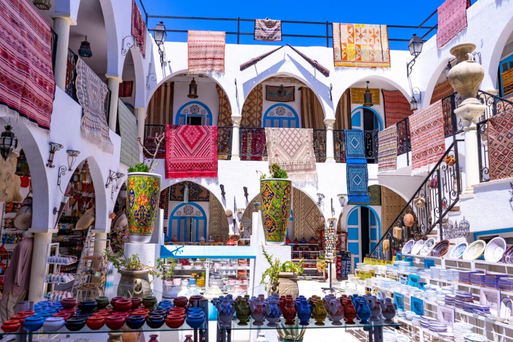 Ville de Houmt Souk à Djerba, Tunisie