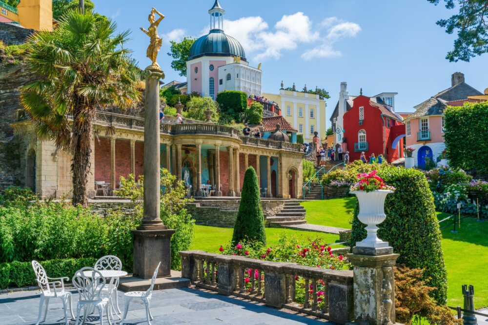 Visiter Portmeirion au Pays de Galles, Royaume-Uni