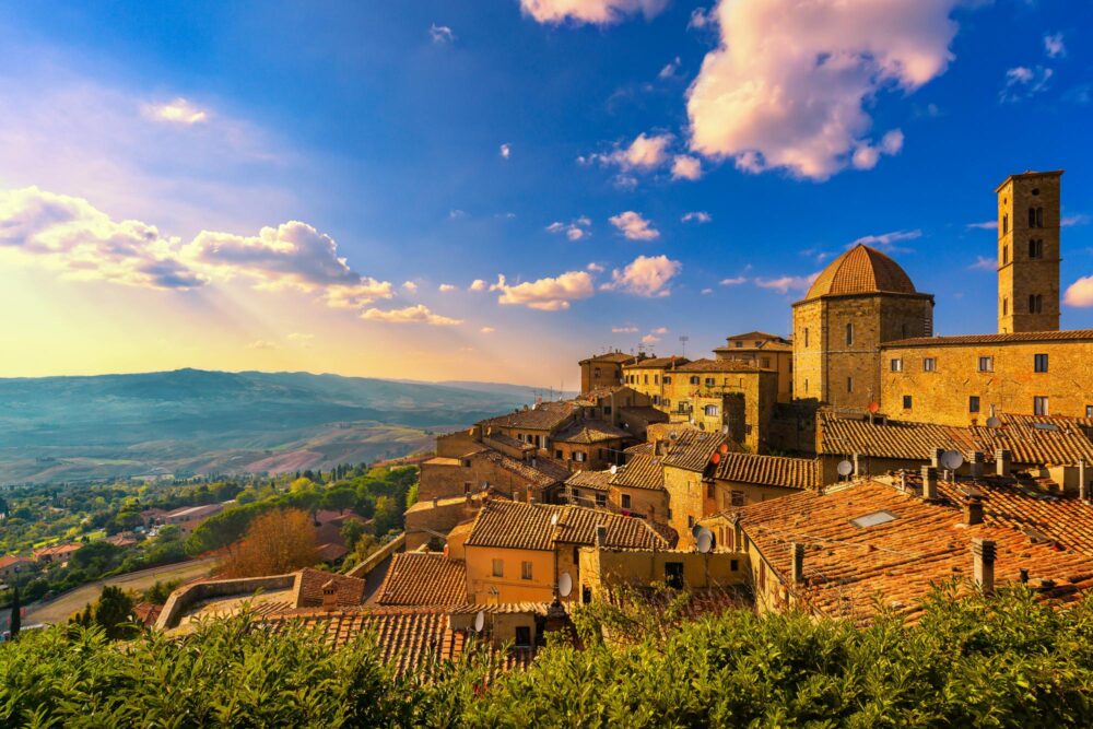 Volterra en Toscane, Sienne