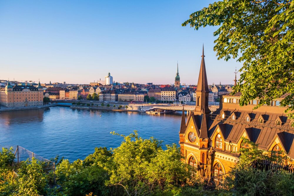 Vue de Monteliusvägen, Stockholm