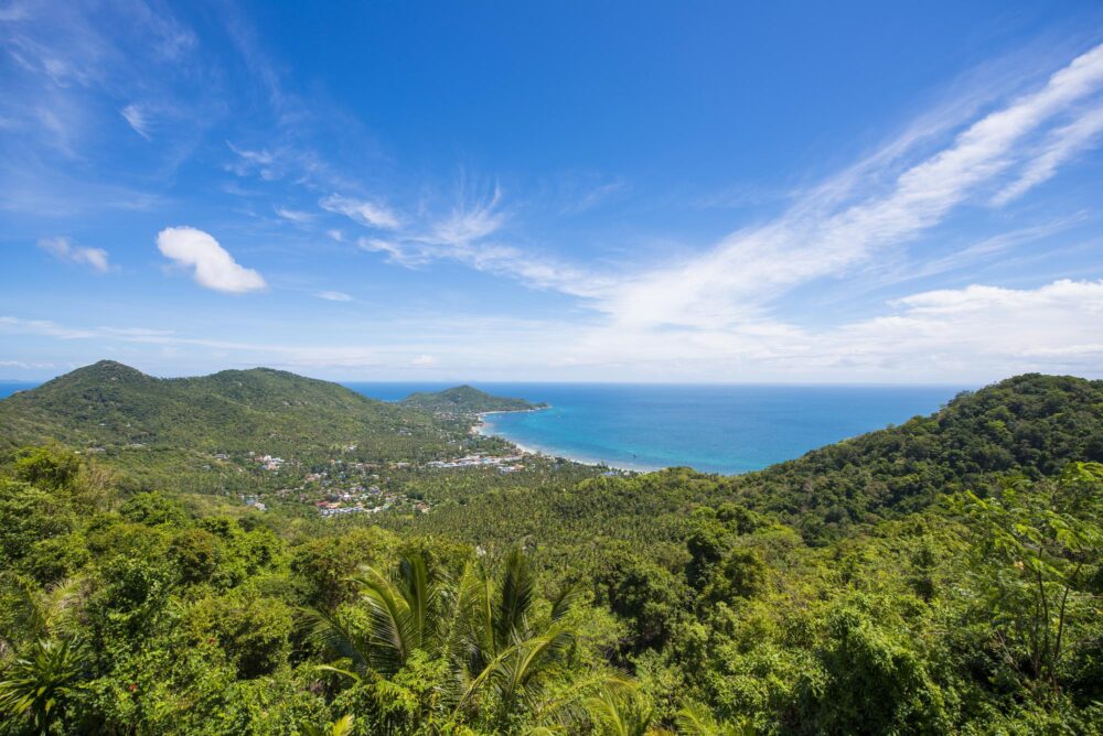 Vue depuis Mango Viewpoint à Koh Tao