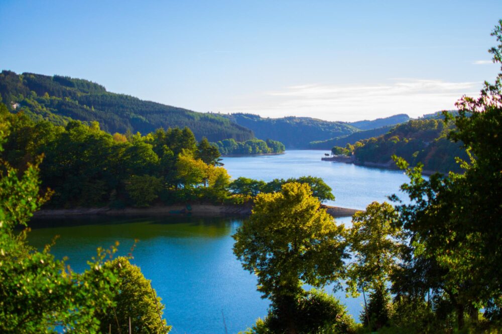 Vue sur le lac