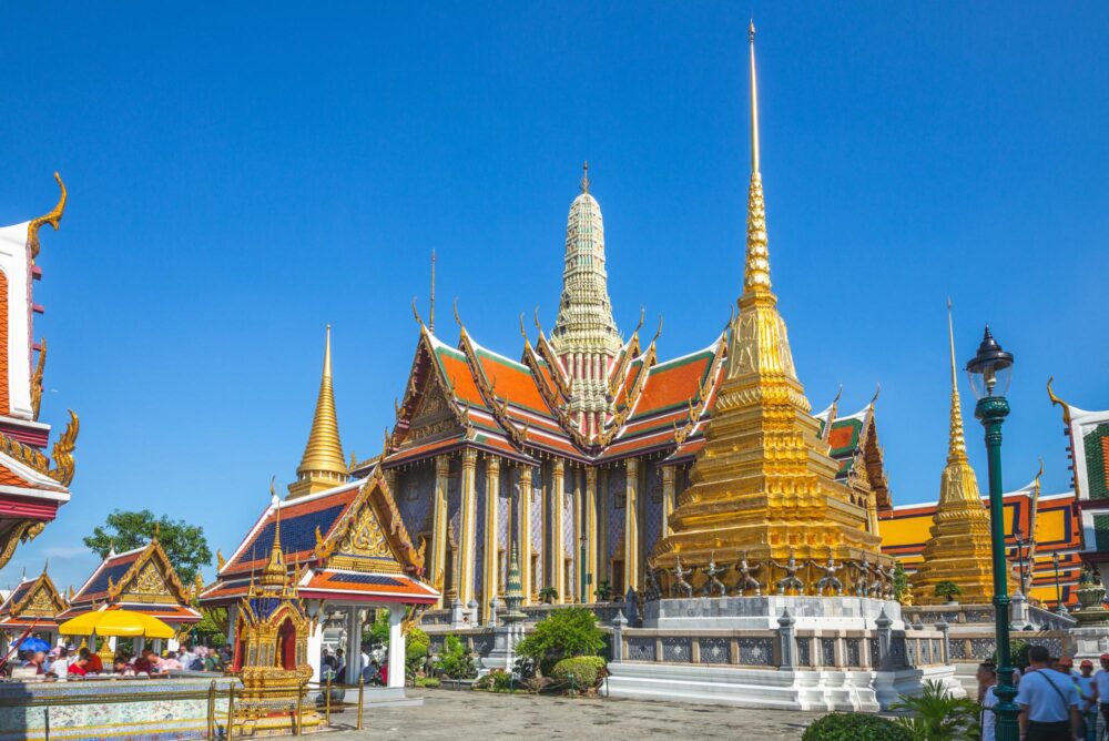 Wat Phra Kaew au Palais Royal de Bangkok